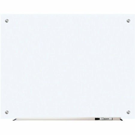 Lorell Dry-Erase Glass Board - 48x36’’ Frost Rectangle - Dry Erase Boards