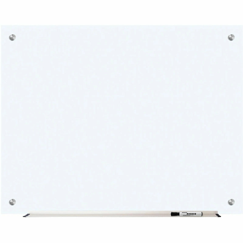 Lorell Dry-Erase Glass Board - 48x36’’ Frost Rectangle - Dry Erase Boards