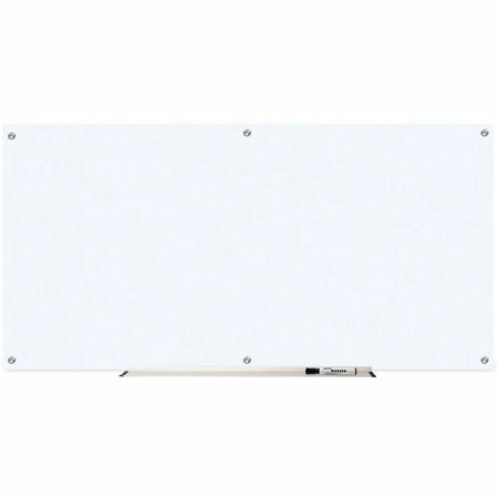 Lorell Dry-Erase Glass Board - 72x36’’ Frost Surface - Stain & Ghost Resistant - Dry Erase Boards