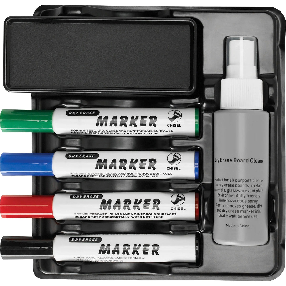 Lorell Dry-Erase Marker Caddy Kit: Organize Your Markers - &