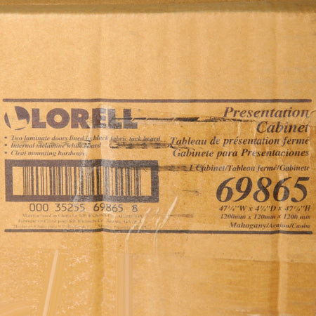 Lorell Dry-erase Whiteboard Presentation Cabinet - Bottom
