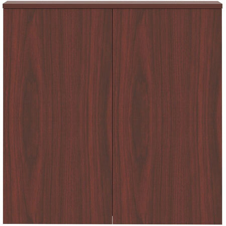 Lorell Dry-erase Whiteboard Presentation Cabinet - Front