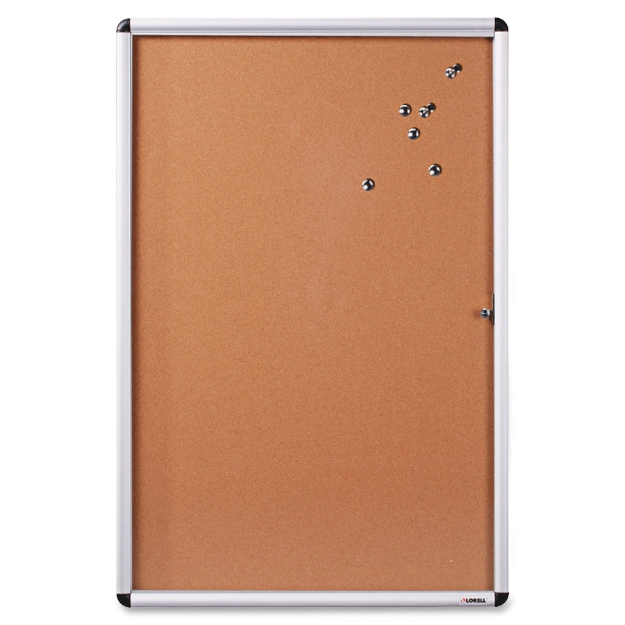 Lorell Enclosed Cork Bulletin Board - Alternate-Image2