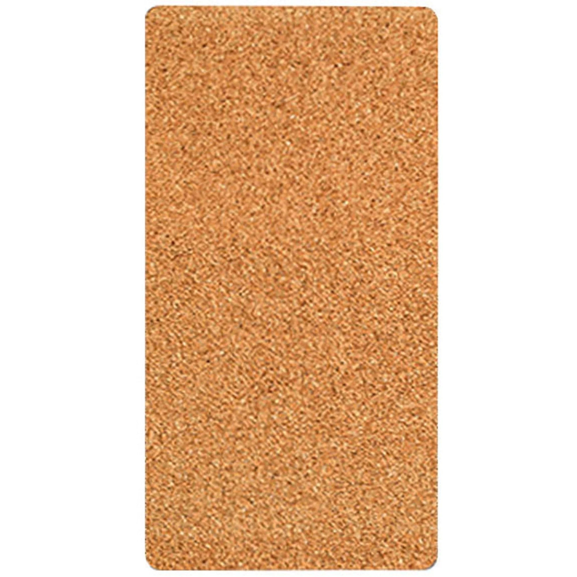 Lorell Frameless Corkboard: 36x18 Brown Cork Surface - Bulletin Boards