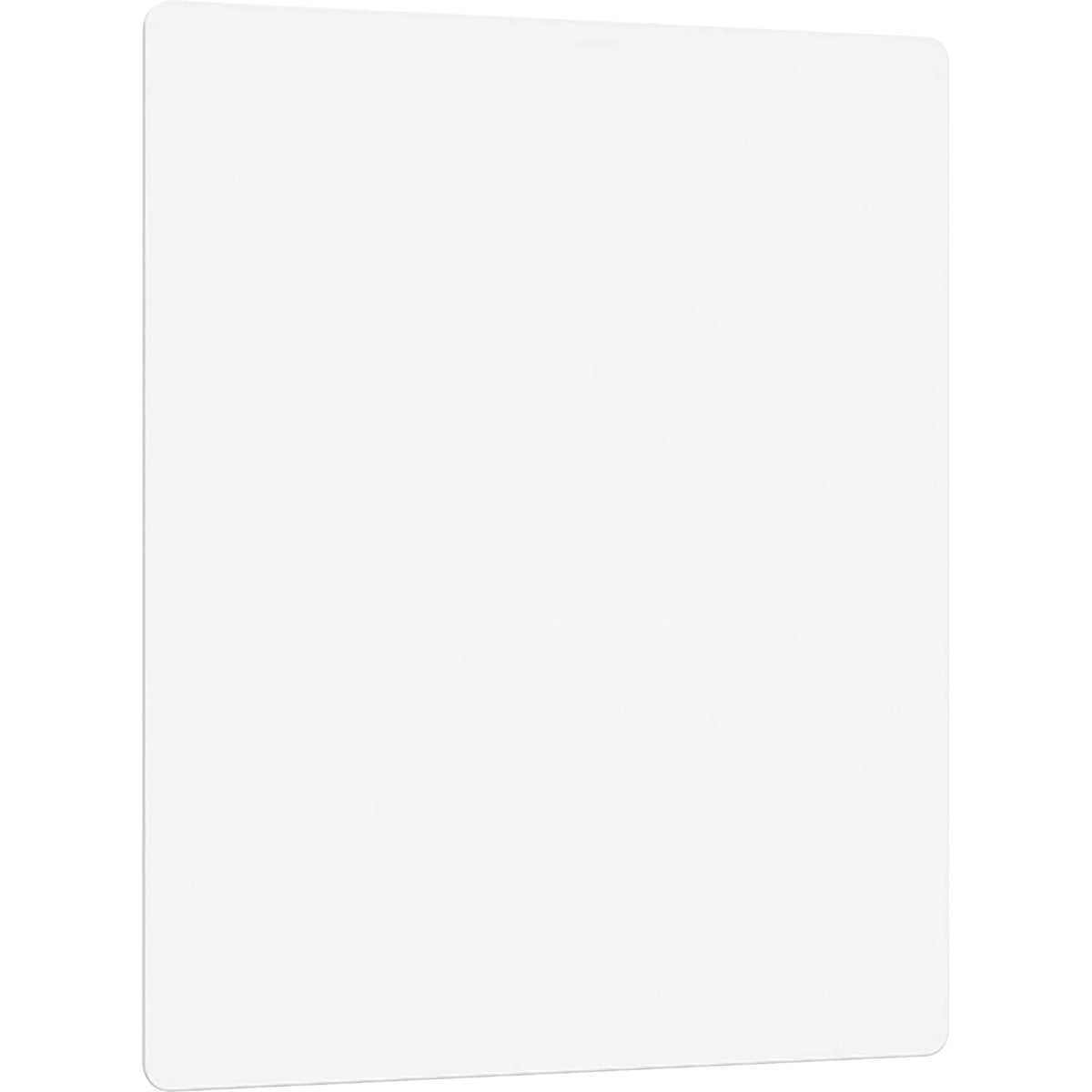 Lorell Frameless Magnetic Glass Board - 36x30 White - Aluminum Frame - Dry Erase Boards