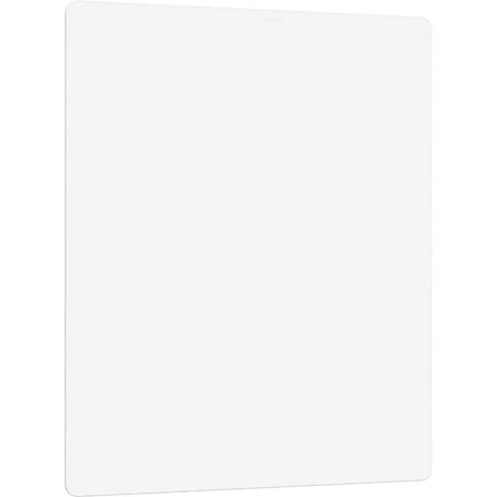 Lorell Frameless Magnetic Glass Board - 36x30 White - Aluminum Frame - Dry Erase Boards