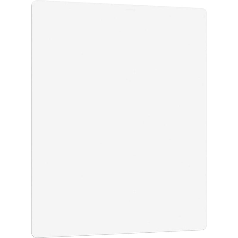 Lorell Frameless Magnetic Glass Board - 36x30 White - Aluminum Frame - Dry Erase Boards
