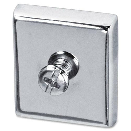 Lorell Large Heavy-duty Cubicle Magnets - Strong Hold 2-Pack - Board & Easel Accessories