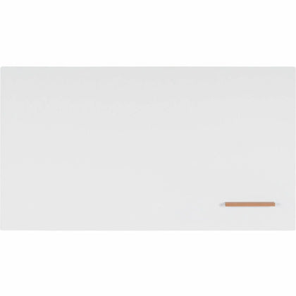 Lorell Loop Whiteboard: 60’’x36’’ Magnetic Steel Surface - Dry Erase Boards