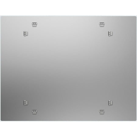 Lorell Magnetic Dry-Erase Glass Board - Rear
