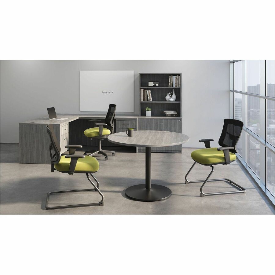 Lorell Magnetic Dry-Erase Glass Board - Alternate-Image2