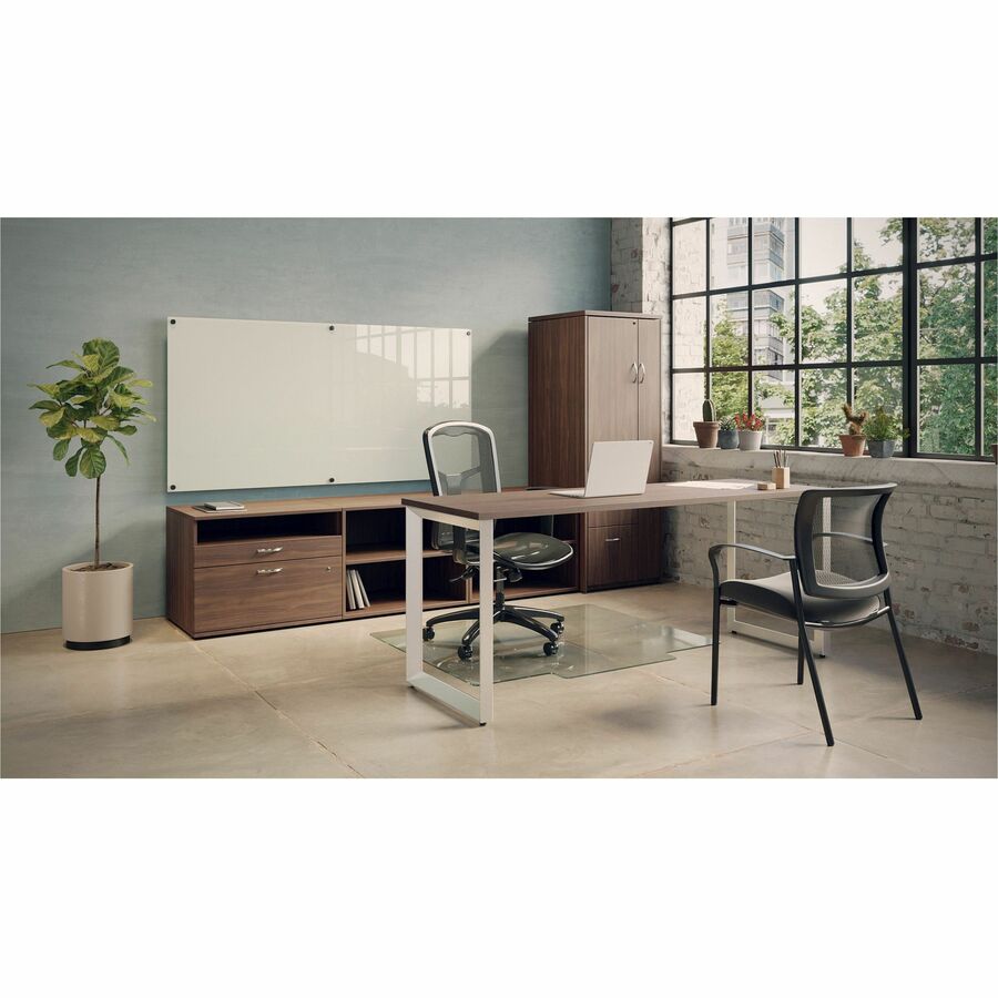 Lorell Magnetic Dry-Erase Glass Board - Alternate-Image1