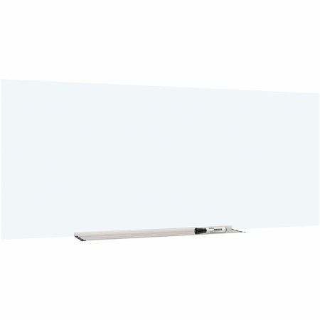Lorell Magnetic Dry-Erase Glass Board - Left