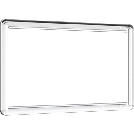 Lorell Mounting Frame for Whiteboard - Silver - Right