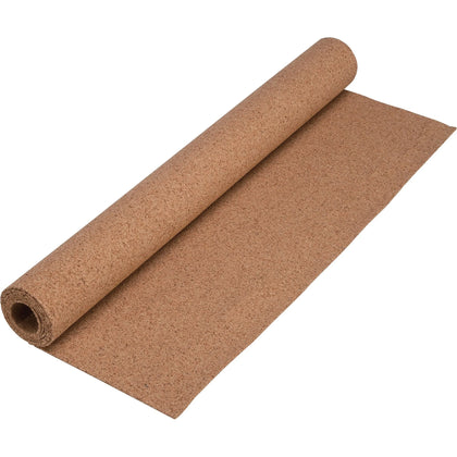 Lorell Natural Cork Roll: 48x24 Board Size Brown Surface - & Easel Accessories