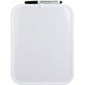 Lorell Personal Whiteboard: Compact 11x8.5’’ Melamine Surface - Dry Erase Boards