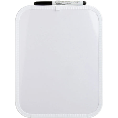 Lorell Personal Whiteboard: Compact 11x8.5’’ Melamine Surface - Dry Erase Boards