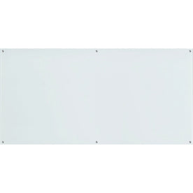 Lorell Premium Glass Dry-Erase Board - 8x4 ft - White Surface - Dry Erase Boards