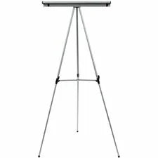 Lorell Presentation Easel - Silver - For - Lightweight - Easels
