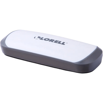 Lorell Rare Earth Magnet Board Eraser - Magnetic - Black & White - Plastic - Easel Accessories
