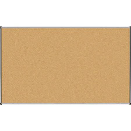 Lorell Satin-Finish Bulletin Board: 72x48 Natural Cork - Self-healing Durable - Boards