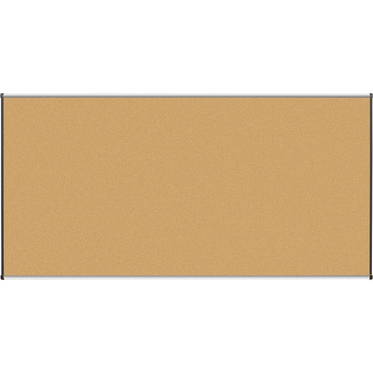Lorell Satin-Finish Bulletin Board: 96’’x48’’ Natural Cork Surface - Boards