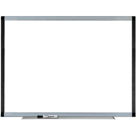 Lorell Signature Series Magnetic Dry-erase Markerboard - 48x36 - Porcelain Surface - Dry Erase Boards