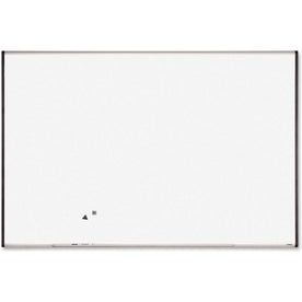 Lorell Signature Series Magnetic Dry-erase Markerboard - 72x48 - Silver/Ebony - Dry Erase Boards