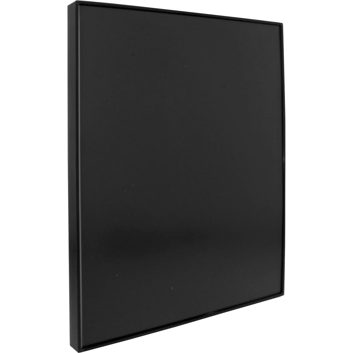 Lorell Snap Plate Architectural Sign - Easy-to-Read 8.5’’ x 11’’ Rectangular Black - Signs & Nameplates