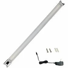 Lorell Under Cabinet Task Light - 7 W LED Bulb - Adjustable Angle - 420 lm Lumens - Undercabinet Mountable - Silver