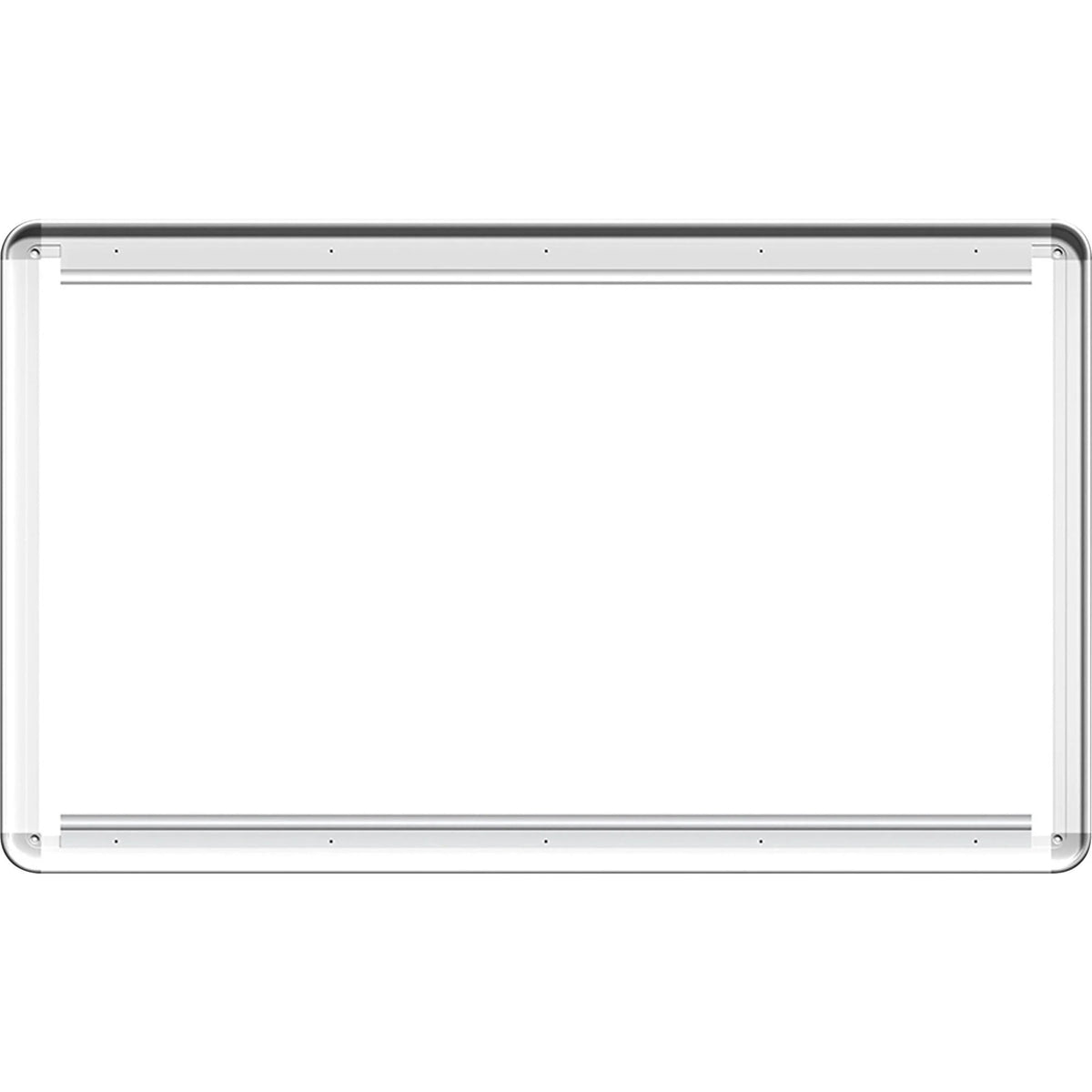 Lorell Whiteboard Mounting Frame: Silver Aluminum - 1 Each - Board & Easel Accessories