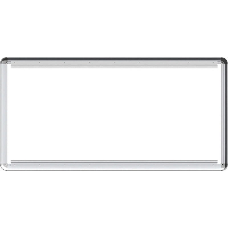 Lorell Whiteboard Mounting Frame: Silver Aluminum - 1 Each - Board & Easel Accessories