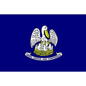 Louisiana State Flag 3’ x 5’ nylon 2 pack