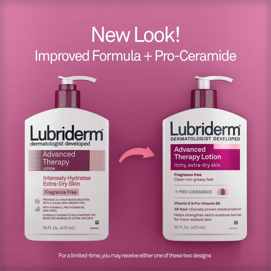Lubriderm Advanced Therapy Lotion - Front