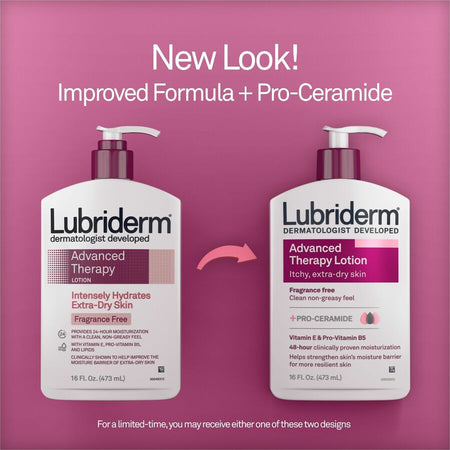 Lubriderm Advanced Therapy Lotion - Front