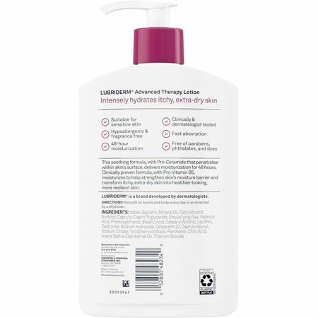 Lubriderm Advanced Therapy Lotion - Rear