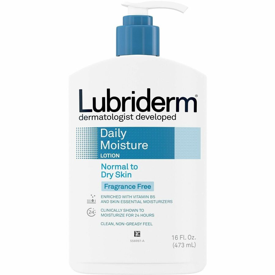 Lubriderm Daily Moisture Lotion Fragrance-Free - Front