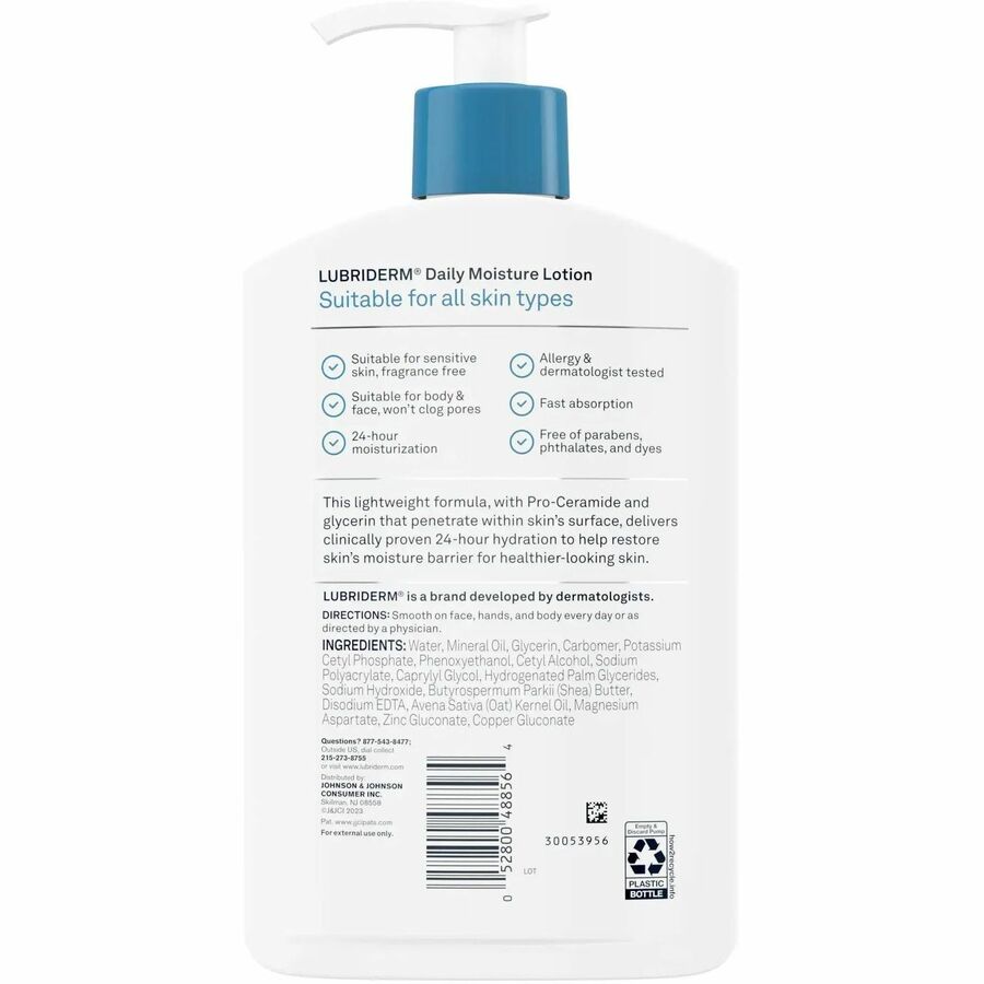 Lubriderm Daily Moisture Lotion Fragrance-Free - Alternate-Image1
