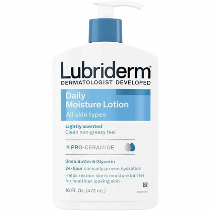 Lubriderm Daily Moisture Lotion: Lightweight Moisturising Body Lotion - Skin/Body Lotions
