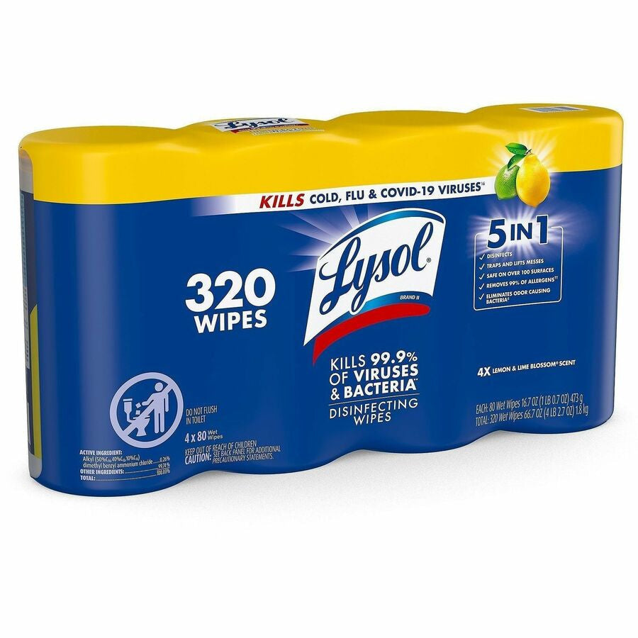 Lysol 4-pack Disinfecting Wipes - Right