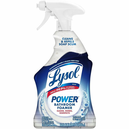 Lysol Bathroom Cleaner: Versatile 22 oz Spray Bottle - Restroom & Toilet Cleaners