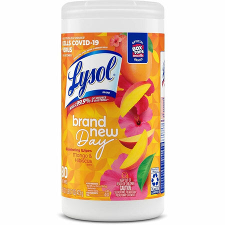 Lysol Brand New Day Disinfecting Wipes - Left