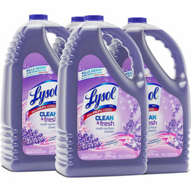 Lysol Clean/Fresh Lavender Cleaner - Multi-Surface Disinfectant - 144 fl oz - Disinfectants