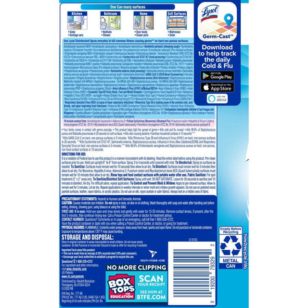 Lysol Crisp Linen Disinfectant Spray - Alternate-Image7
