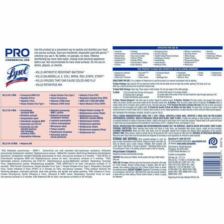 Lysol Disinfecting Wipe Bucket w/Wipes - Alternate-Image1