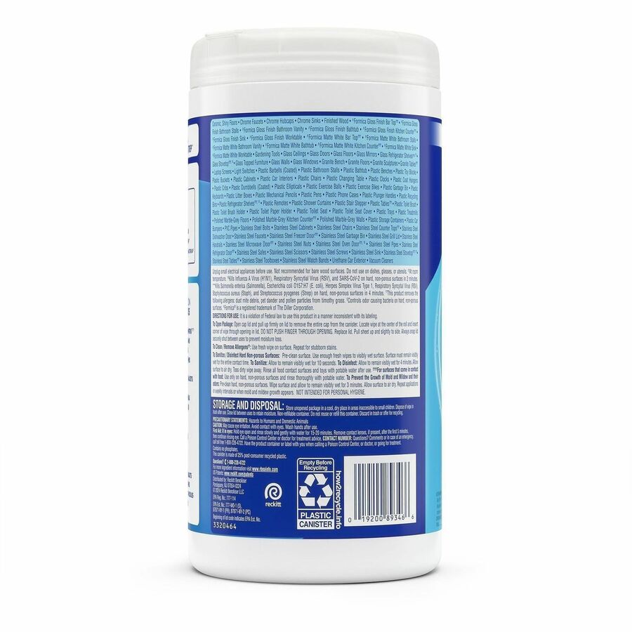 Lysol Disinfecting Wipes - Rear