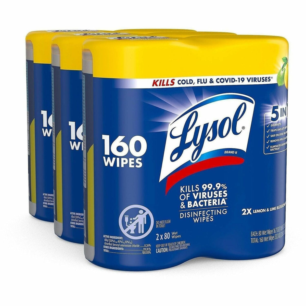 Lysol Disinfecting Wipes - 1500
