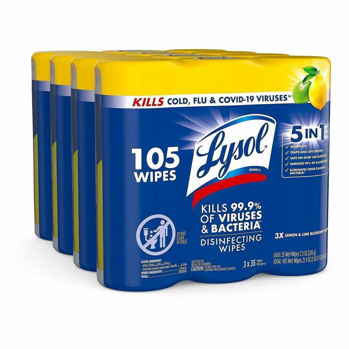 Lysol Disinfecting Wipes - 2000