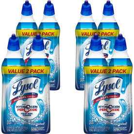 Lysol Hydrogen Peroxide Toilet Cleaner: Ocean Fresh Scent Soap Scum Remover - 2/Pack - Restroom & Cleaners