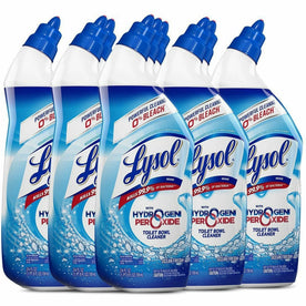 Lysol Hydrogen Peroxide Toilet Cleaner - Soap Scum Remover - Ocean Fresh Scent - Restroom & Cleaners